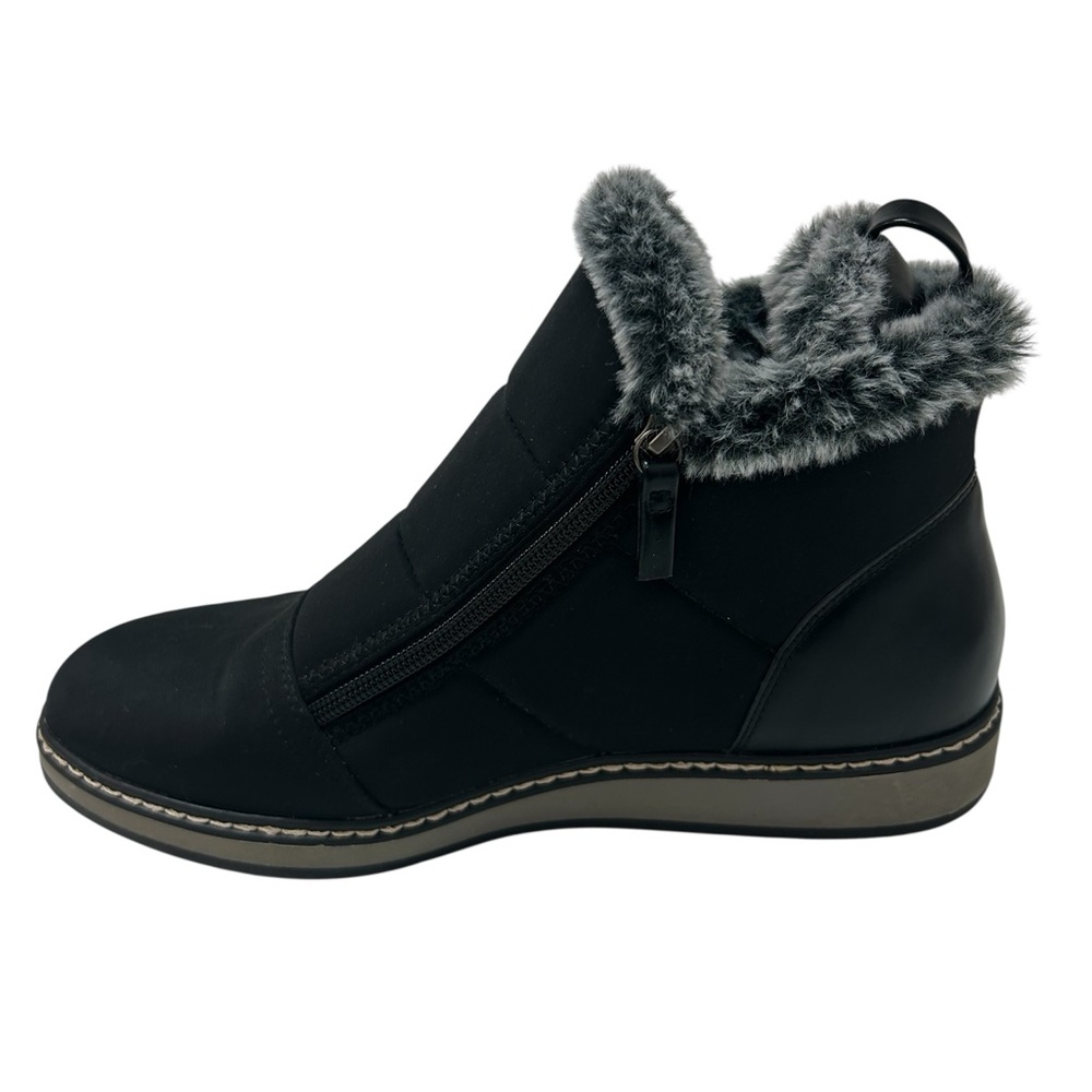 White Mountain Women’s Taurus Faux Fur Lined Winter Ankle Boots Size 10 Wide